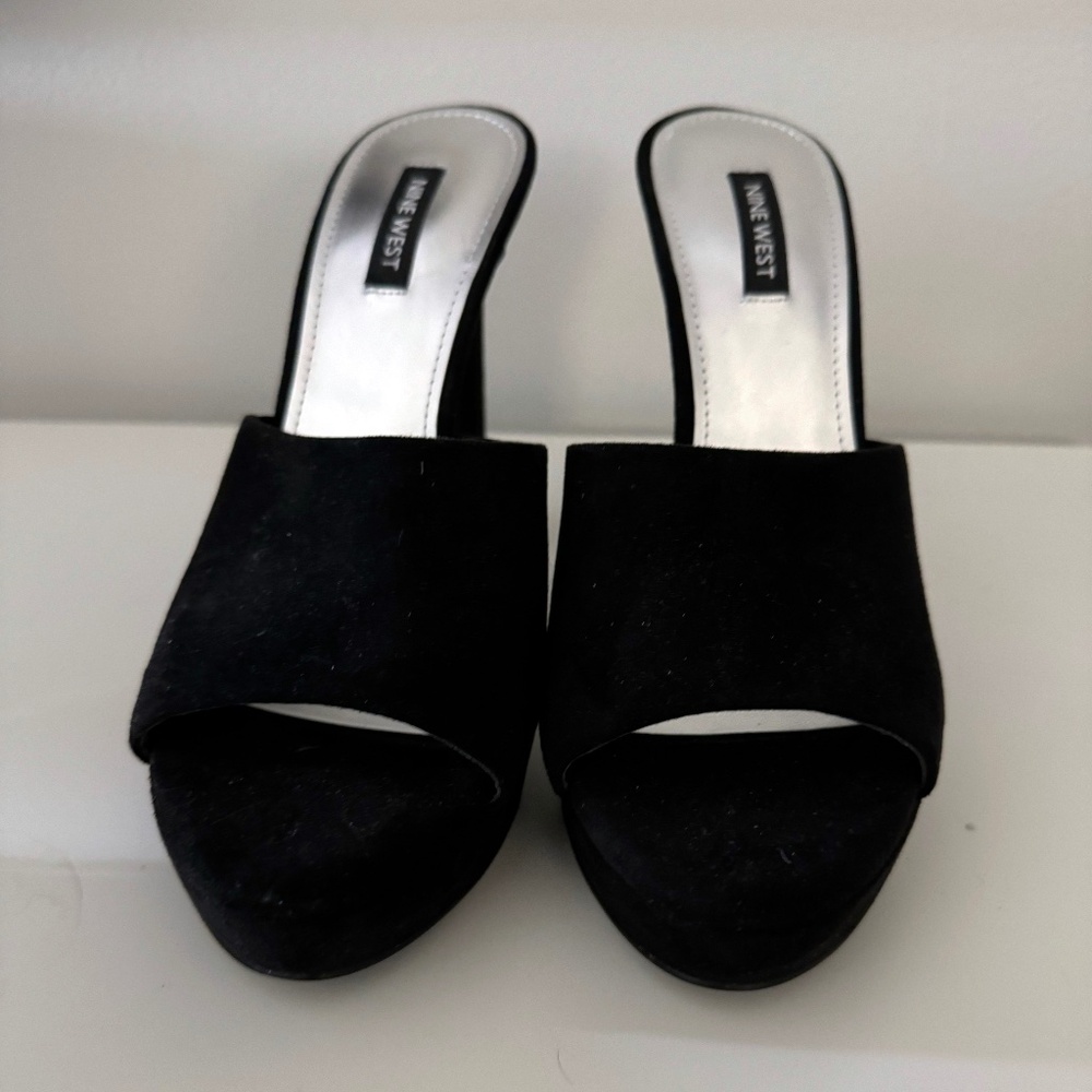 Nine West Wilia Platform Slide Sandals - SOLD OUT